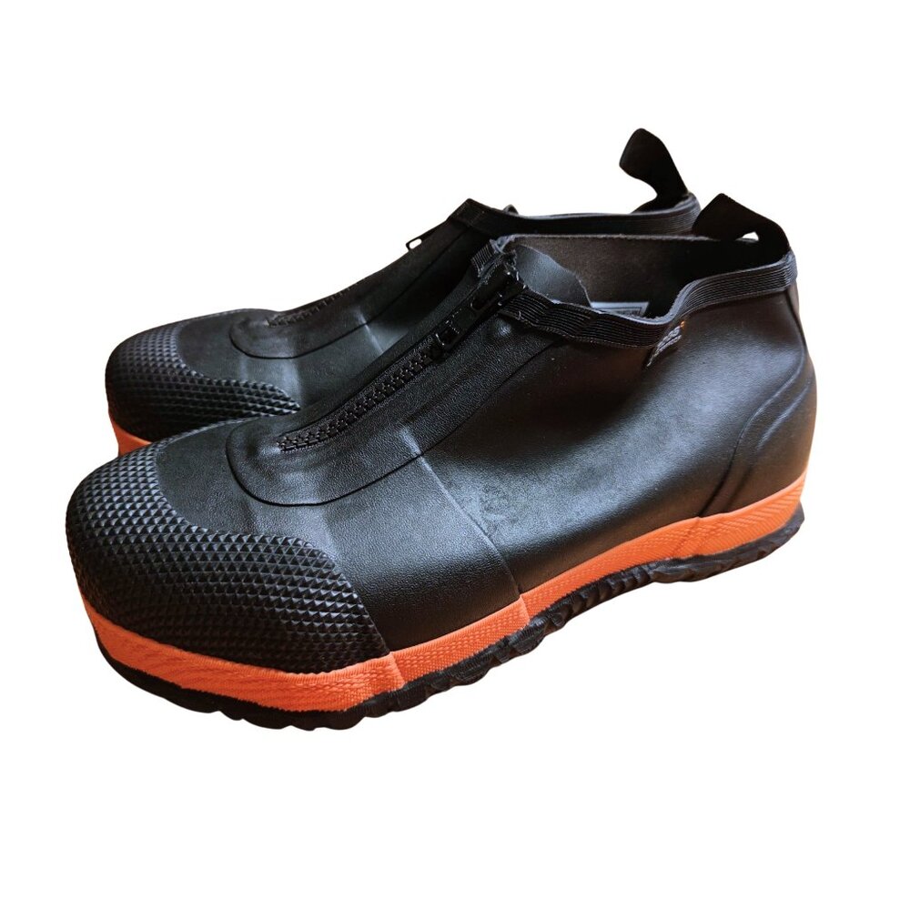 Bogs Mens Overshoe Zip Composite Toe Waterproof Shoe Unisex Size 6